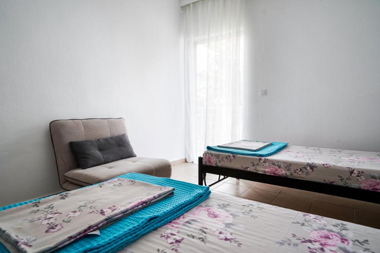 Dimitra Beach Apartments - Nea Karvali Kavala Kültér fotó
