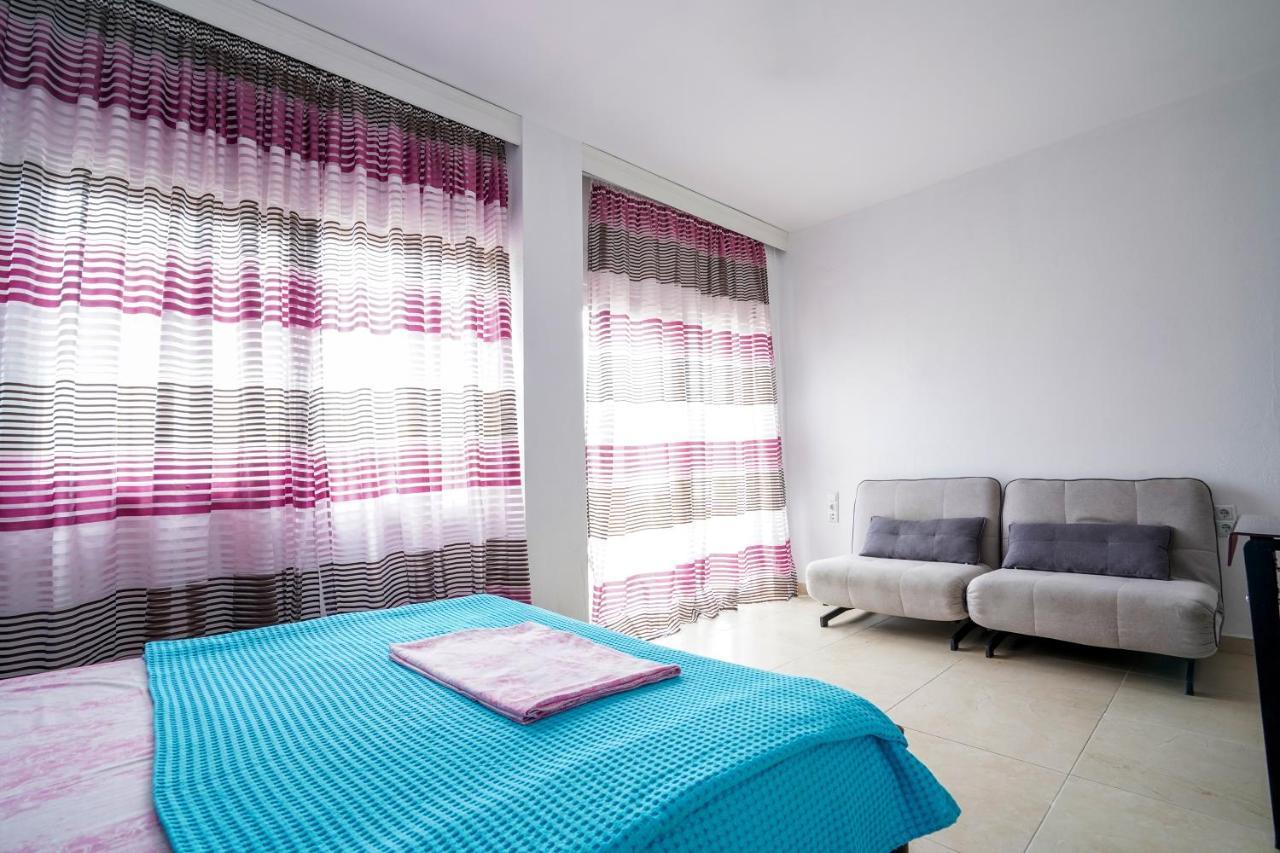 Dimitra Beach Apartments - Nea Karvali Kavala Kültér fotó